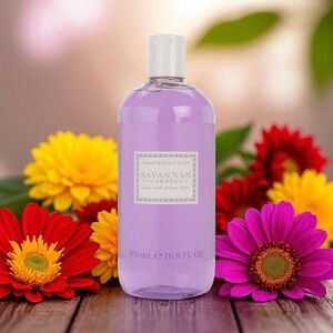 CRABTREE & EVELYN SAVANNAH GARDENS BATH AND SHOWER GEL 16.9 Fl. Oz. (500 ml)